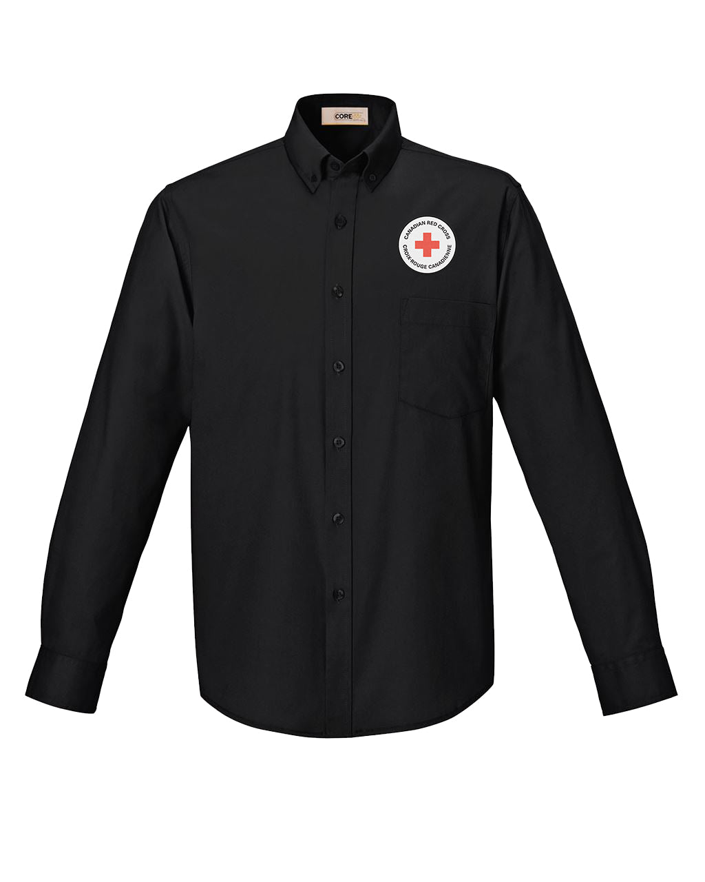 Mens 65/35 Long Sleeve EZ care shirt