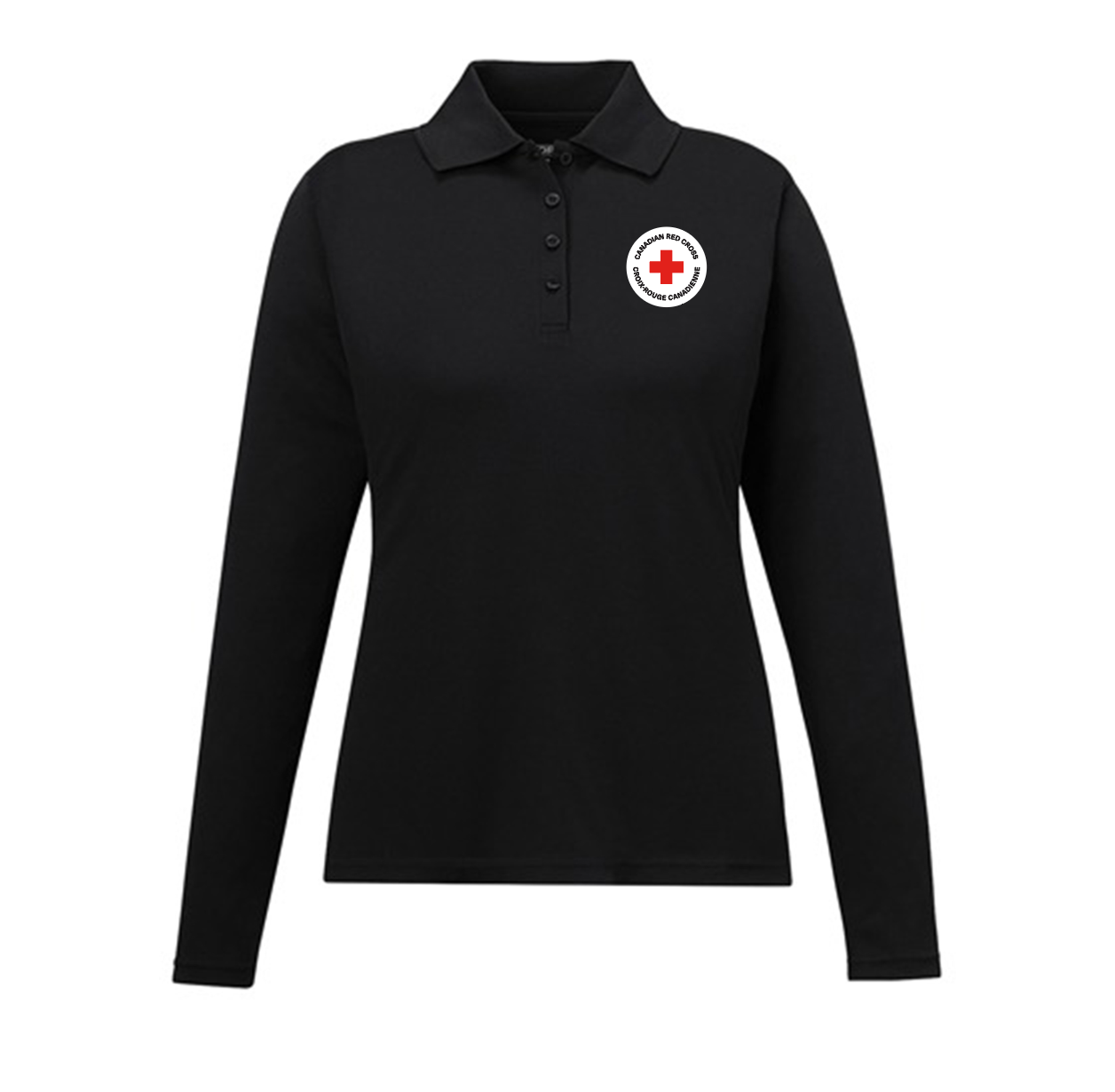 Ladies L/S Pique Polo