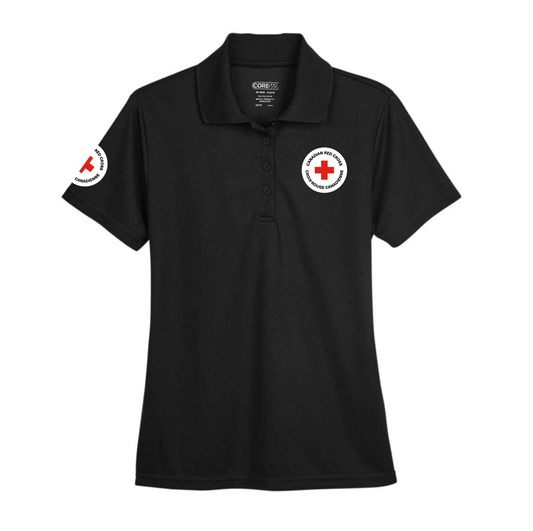 Ladies Polyester S/S Pique Polo