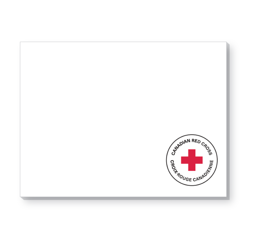 Bloc-notes adhésif 4" x 3"